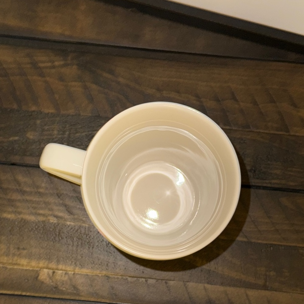 2020 Starbucks Coffee Co. Tall 12oz. Green Floral Coffee Mug Cup (Christmas) - Picture 5 of 12